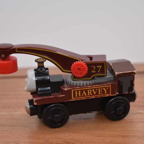 2003 Harvey Crane Thomas the Train Tank Engine Wooden Railway Friends Vi… - Picture 4 of 6